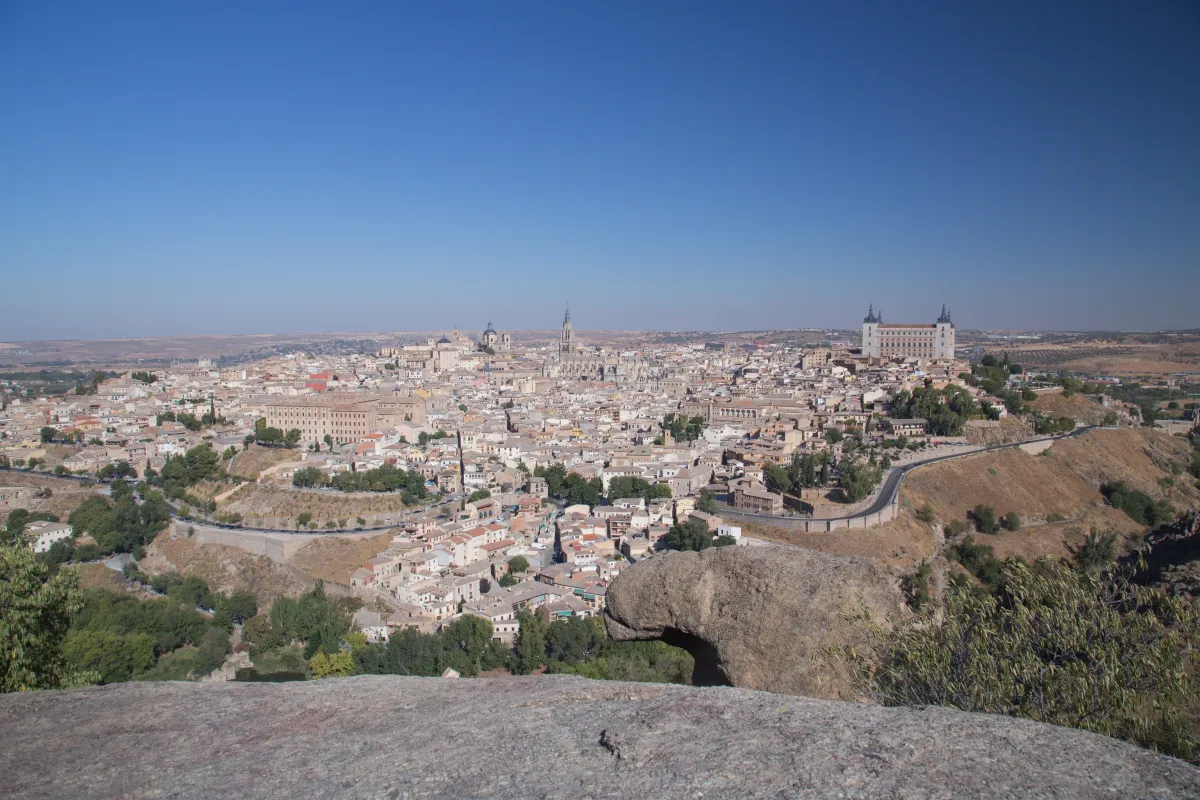 Blick auf Toledo